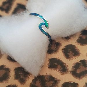 Wave Opal Ring